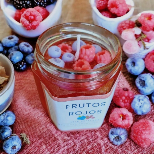 Vela Frutos Rojos 