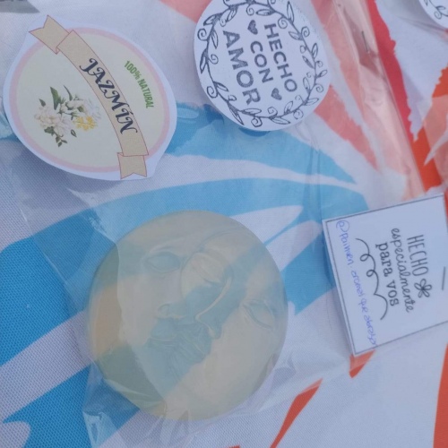 Jabón de Glicerina Cristal Sol y Luna 